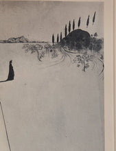 Load image into Gallery viewer, Divine Comedy - L'Enfer - Chant 1 - Departure for the Great Journey - Etching - 118/242 - "Collectors Set"