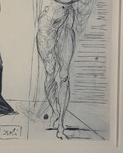 Load image into Gallery viewer, Divine Comedy - L'Enfer - Chant 2 - Virgile Comforts Dante - Etching - 118/242 - "Collectors Set"