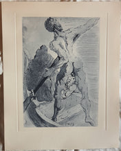 Load image into Gallery viewer, Divine Comedy - L'Enfer - Chant 3 - Charon and the passage of Acheron - Etching - 118/242 - "Collectors Set"