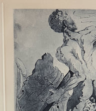 Load image into Gallery viewer, Divine Comedy - L'Enfer - Chant 3 - Charon and the passage of Acheron - Etching - 118/242 - "Collectors Set"