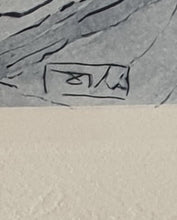 Load image into Gallery viewer, Divine Comedy - L'Enfer - Chant 3 - Charon and the passage of Acheron - Etching - 118/242 - "Collectors Set"