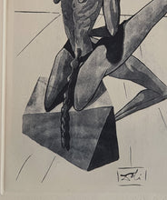 Load image into Gallery viewer, Divine Comedy - L'Enfer - Chant 5 - Minos - Etching - 118/242 - "Collectors Set"