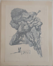 Load image into Gallery viewer, Divine Comedy - L'Enfer - Chant 7 - The Avaricious And The Prodigal - Etching - 118/242 - "Collectors Set"