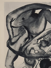 Load image into Gallery viewer, Divine Comedy - L'Enfer - Chant 11 - On The Edge Of The Seventh Circle - Etching - 118/242 - "Collectors Set"