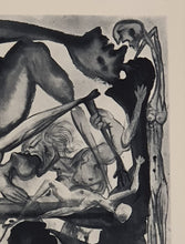 Load image into Gallery viewer, Divine Comedy - L'Enfer - Chant 11 - On The Edge Of The Seventh Circle - Etching - 118/242 - "Collectors Set"