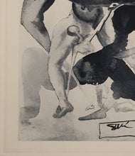 Load image into Gallery viewer, Divine Comedy - L'Enfer - Chant 11 - On The Edge Of The Seventh Circle - Etching - 118/242 - "Collectors Set"