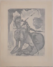 Load image into Gallery viewer, Divine Comedy - L'Enfer - Chant 12 - The Minotaur - Etching - 118/242 - "Collectors Set"