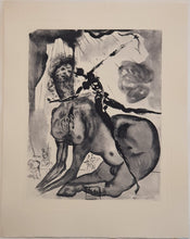 Load image into Gallery viewer, Divine Comedy - L'Enfer - Chant 12 - The Minotaur - Etching - 118/242 - "Collectors Set"