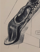 Load image into Gallery viewer, Divine Comedy - L'Enfer - Chant 14 - The Blasphemers - Etching - 118/242 - "Collectors Set"