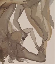 Load image into Gallery viewer, Divine Comedy - L'Enfer - Chant 4 - Limbo - Woodcut - 118/4765 - "Collectors Set"