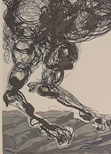 Load image into Gallery viewer, Divine Comedy - L'Enfer - Chant 6 - Cerberus - Woodcut - 118/4765 - "Collectors Set"