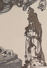 Load image into Gallery viewer, Divine Comedy - L'Enfer - Chant 6 - Cerberus - Woodcut - 118/4765 - "Collectors Set"