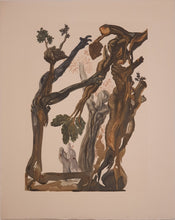 Load image into Gallery viewer, Divine Comedy - L'Enfer - Chant 13 - The Forest Of Suicides - Woodcut - 118/4765 - "Collectors Set"