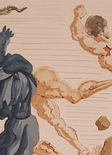 Load image into Gallery viewer, Divine Comedy - L'Enfer - Chant 15 - The Hard Margins - Woodcut - 118/4765 - "Collectors Set"