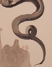 Load image into Gallery viewer, Divine Comedy - L'Enfer - Chant 17 - The Usurers - Woodcut - 118/4765 - "Collectors Set"